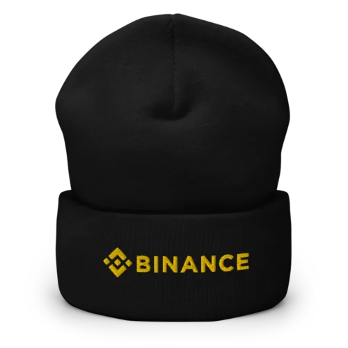 Binance Cuffed Beanie
