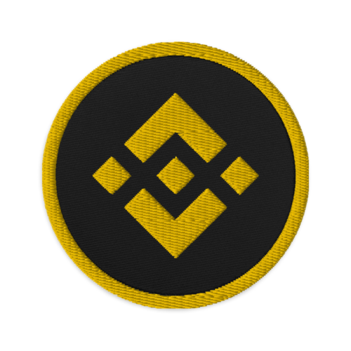 Binance Embroidered Patch
