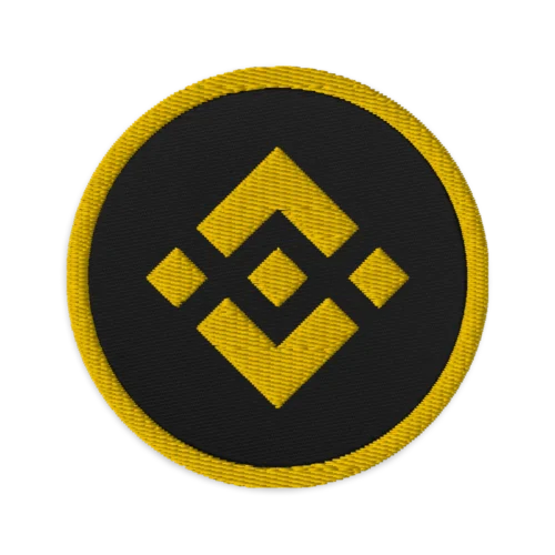 Binance Embroidered Patch