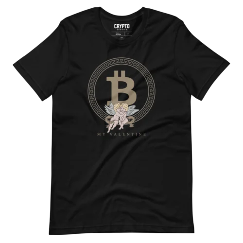 Bitcoin – Be My Valentine Love Angels T-Shirt