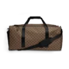 Bitcoin Fashion Brown Duffle Bag