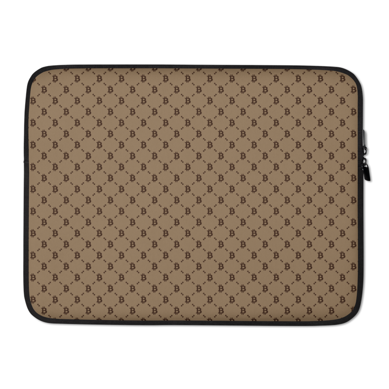 Bitcoin Fashion II Laptop Sleeve