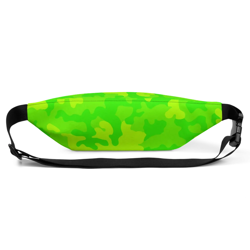 Bitcoin Green Camouflage Fanny Pack - Image 3
