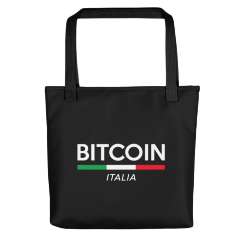 Bitcoin Italia Tote Bag