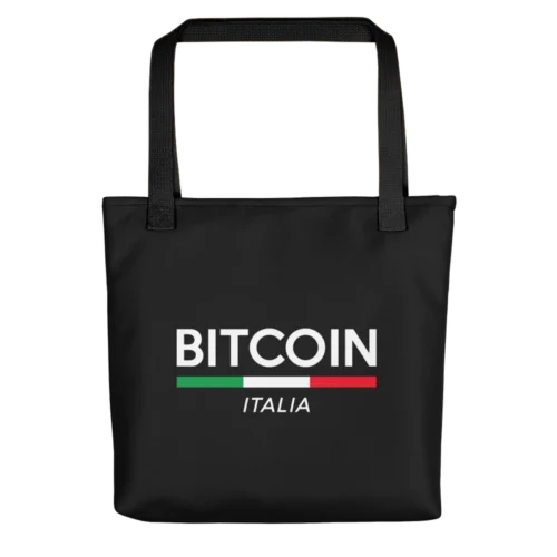 Bitcoin Italia Tote Bag