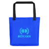 Bitcoin Laurel Leaves Logo Tote Bag