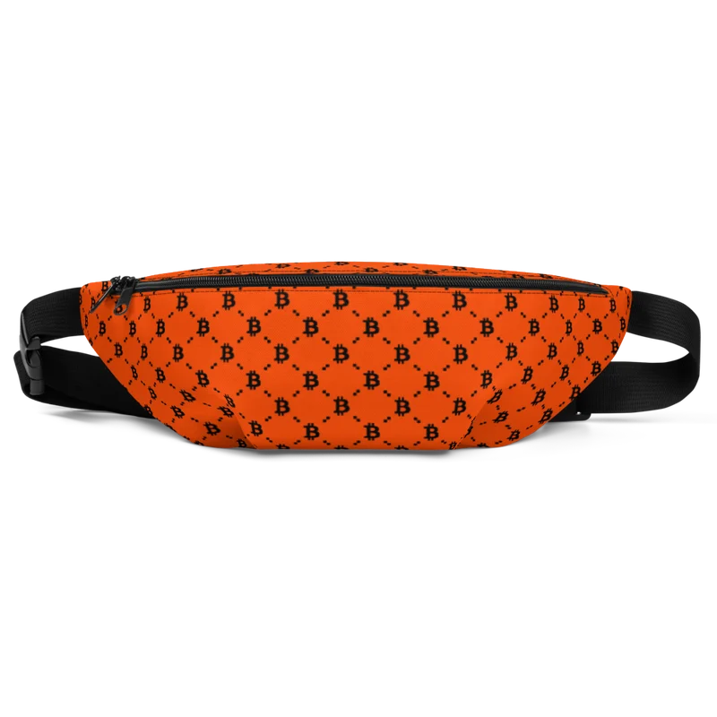 Bitcoin Orange Fashion Fanny Pack