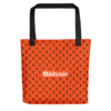 Bitcoin Orange Fashion Tote Bag