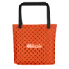 Bitcoin Orange Fashion Tote Bag