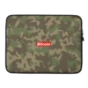 Bitcoin (RED) Camouflage Laptop Sleeve