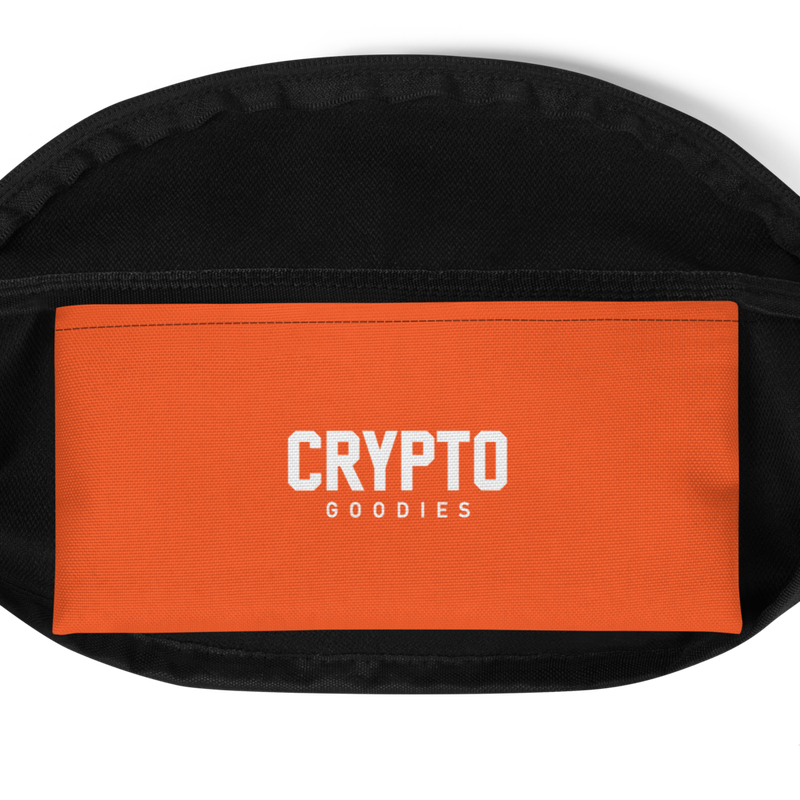 Bitcoin Red Fashion Fanny Pack