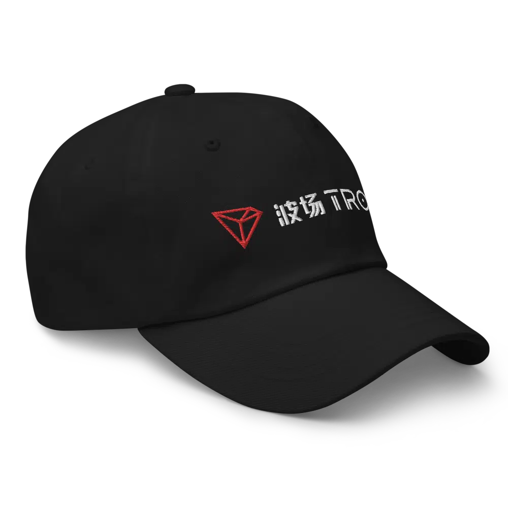 TRON (TRX) CN-EN Logo Baseball Cap - Image 2