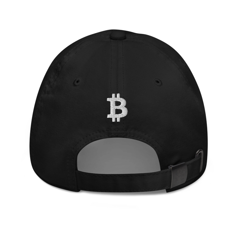 distressed baseball cap black back 6224c07f3c813 - Bitcoin x Plan B Distressed Baseball Cap