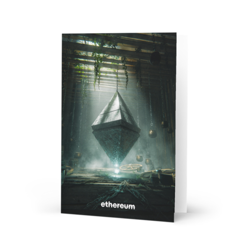 Ethereum Greeting Card