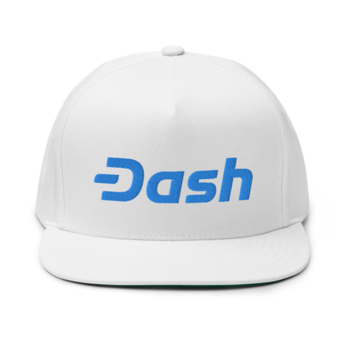 flat bill cap white front 6231ea3397edf - Dash Flat Bill Cap