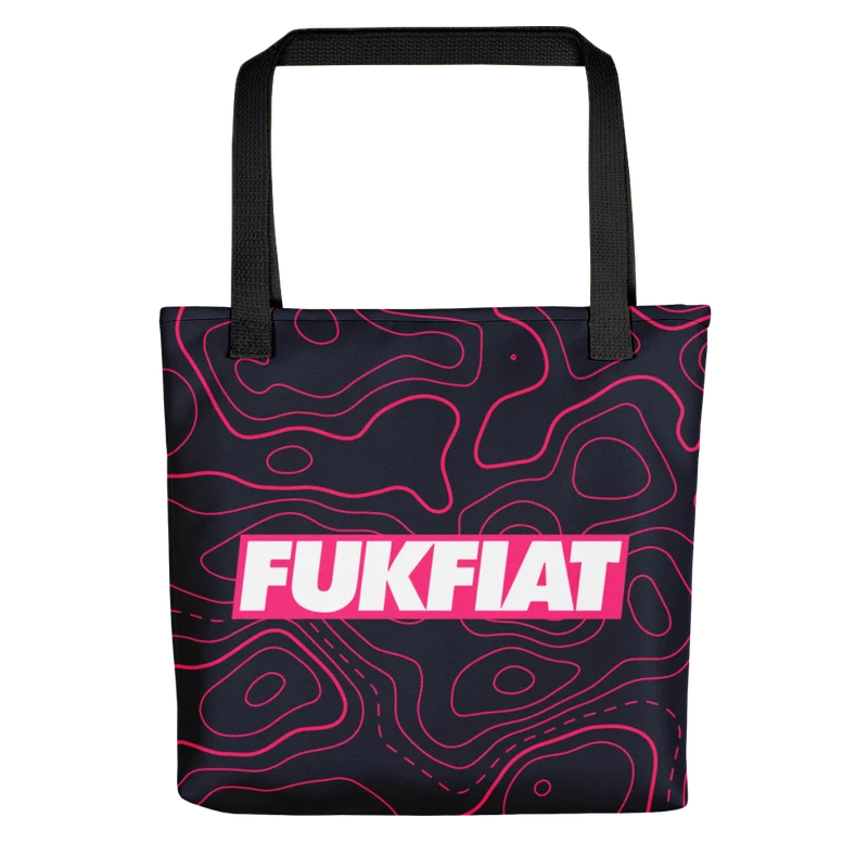 FUKFIAT Cryptocurrency Tote Bag