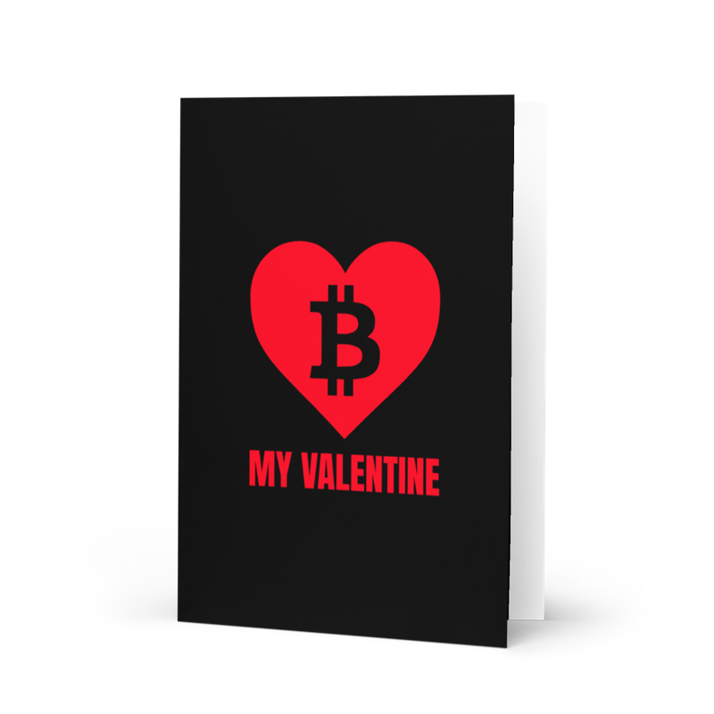 Be My Valentine Greeting Card