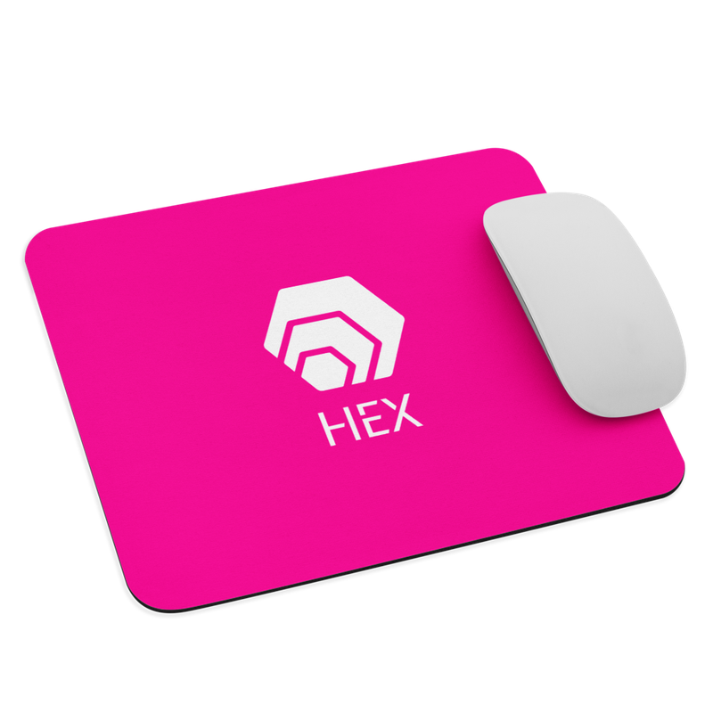 HEX Deep Pink Mouse Pad