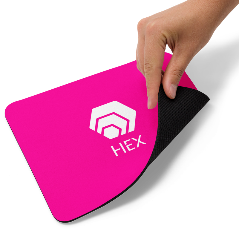 HEX Deep Pink Mouse Pad