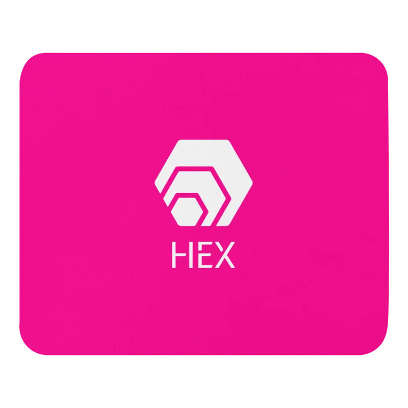 HEX Deep Pink Mouse Pad