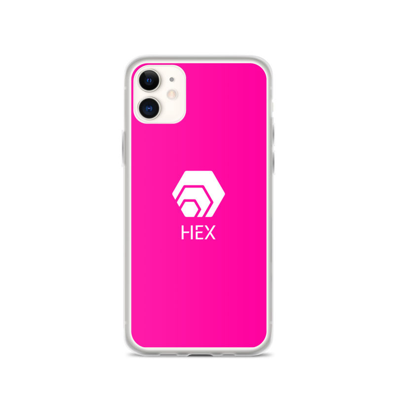 iphone case iphone 11 case on phone 6231efd6998ab - HEX Deep Pink iPhone Case