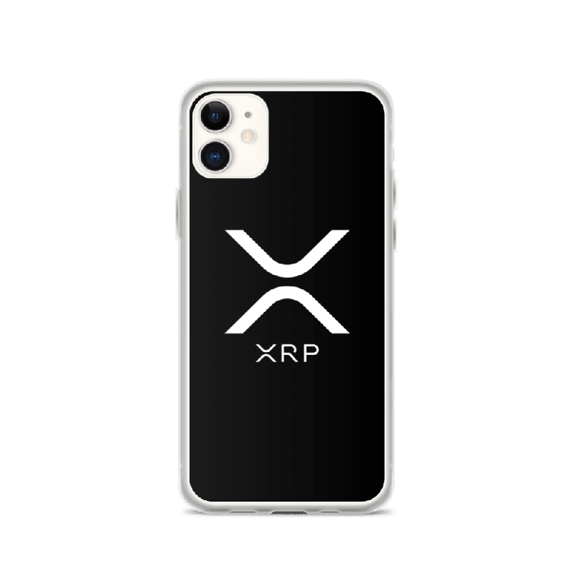iphone case iphone 11 case on phone 62370291db2a5 - XRP Logo iPhone Case