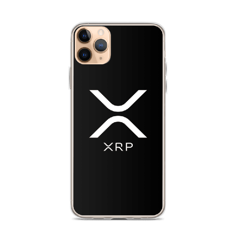 iphone case iphone 11 pro max case on phone 62370291db372 - XRP Logo iPhone Case