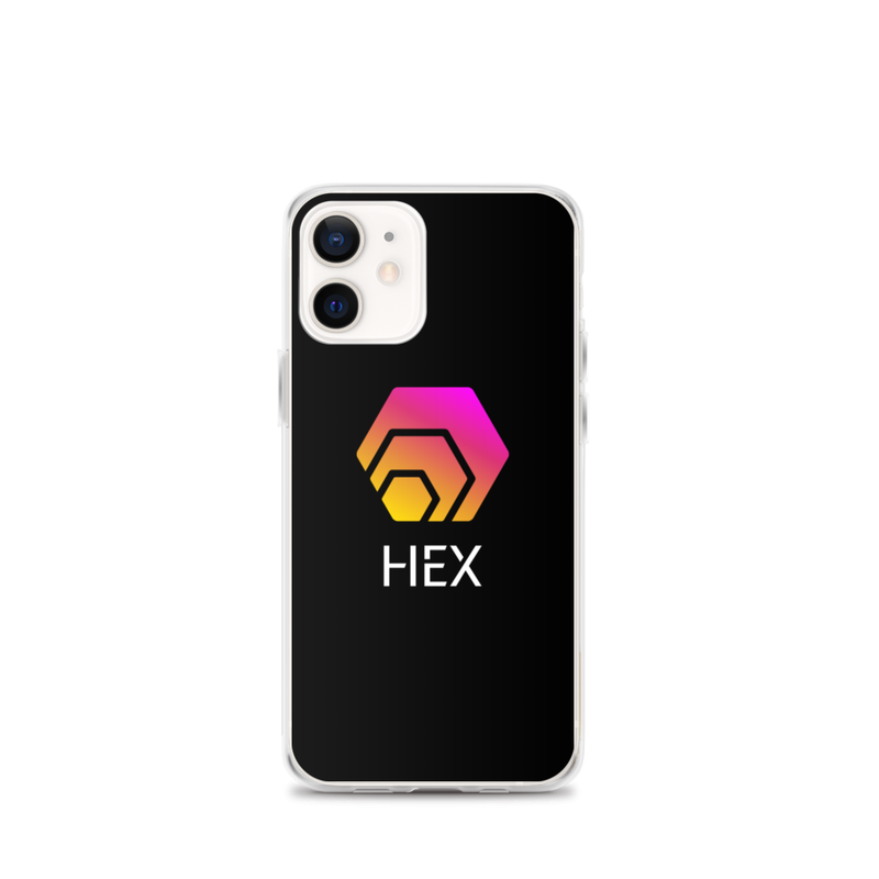 iphone case iphone 12 mini case on phone 6231fb0b18ce8 - HEX Logo iPhone Case