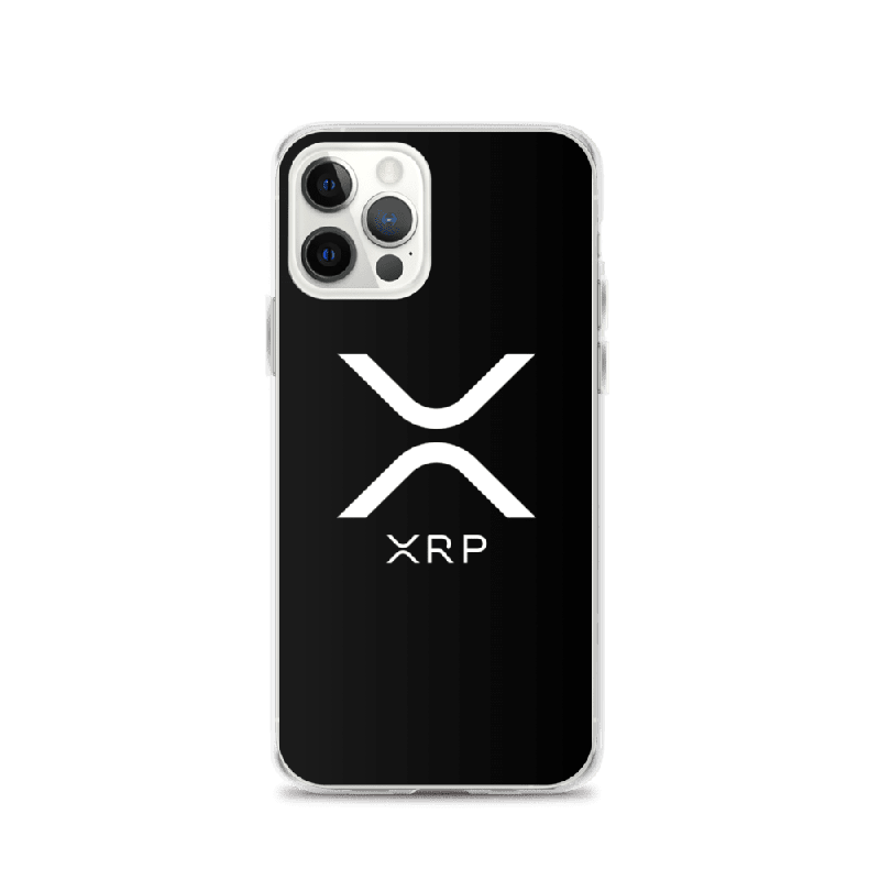 iphone case iphone 12 pro case on phone 62370291db4d9 - XRP Logo iPhone Case