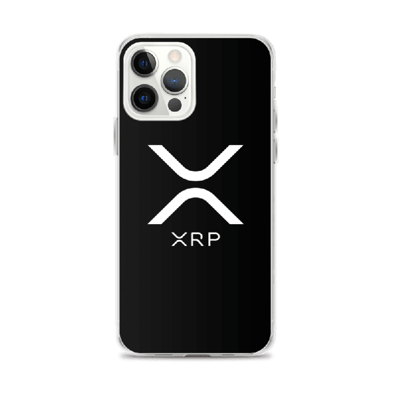 iphone case iphone 12 pro max case on phone 62370291db57a - XRP Logo iPhone Case