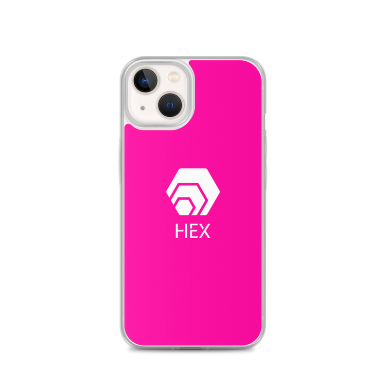 iphone case iphone 13 case on phone 6231efd69980f - HEX Deep Pink iPhone Case