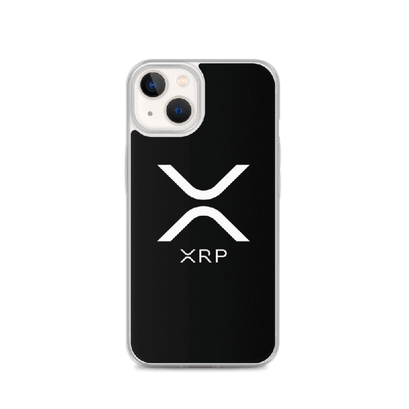 iphone case iphone 13 case on phone 62370291db21f - XRP Logo iPhone Case