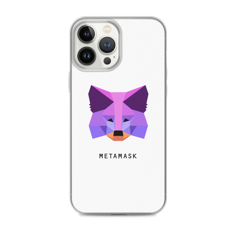 iphone case iphone 13 pro max case on phone 623703d3cbf0d - MetaMask Purple Fox iPhone Case
