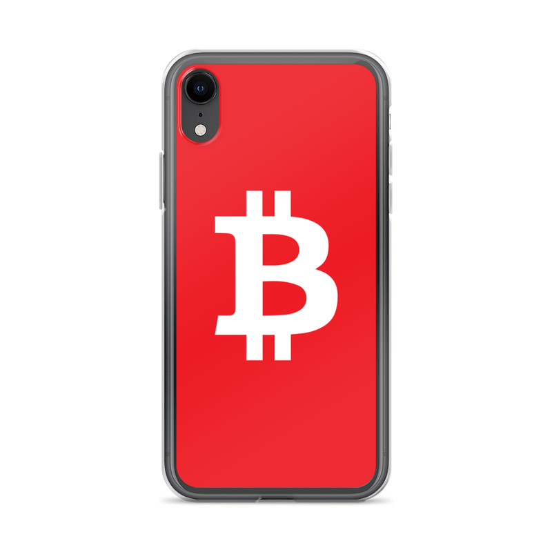 iphone case iphone xr case on phone 623708b5d1be9 - Bitcoin Red iPhone Case