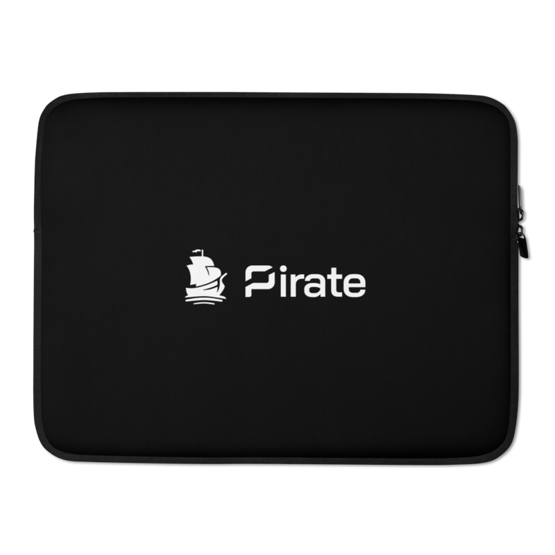 laptop sleeve 15 front 6232589522104 - Pirate Chain Laptop Sleeve