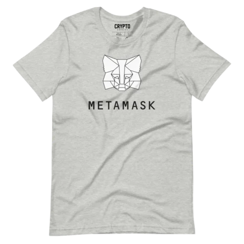 MetaMask Fox Black Outline T-shirt