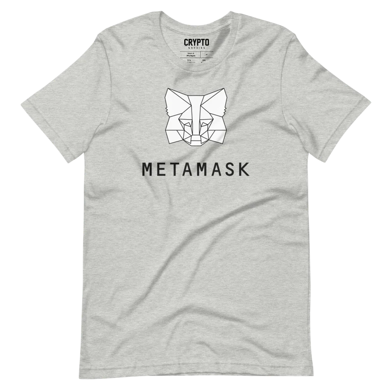 MetaMask Fox Black Outline T-shirt