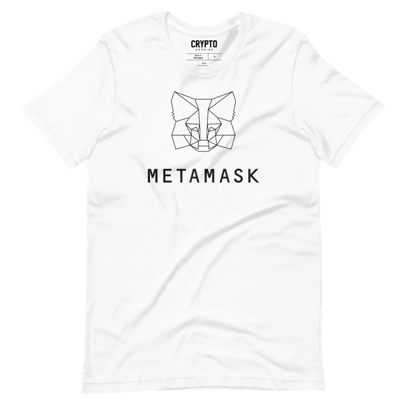 MetaMask Fox Black Outline T-shirt