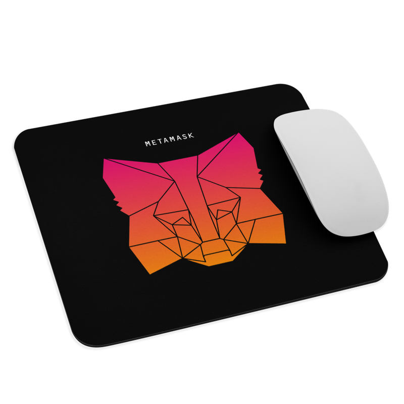 MetaMask Fox Gradient Mouse Pad