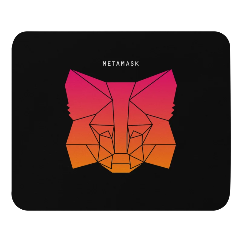 MetaMask Fox Gradient Mouse Pad