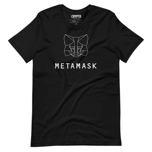 MetaMask Fox White Outline T-shirt