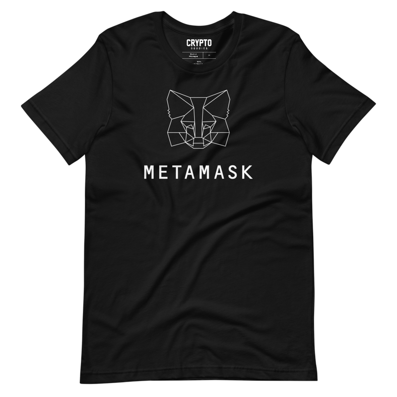 Metamask Fox White Outline T-Shirt