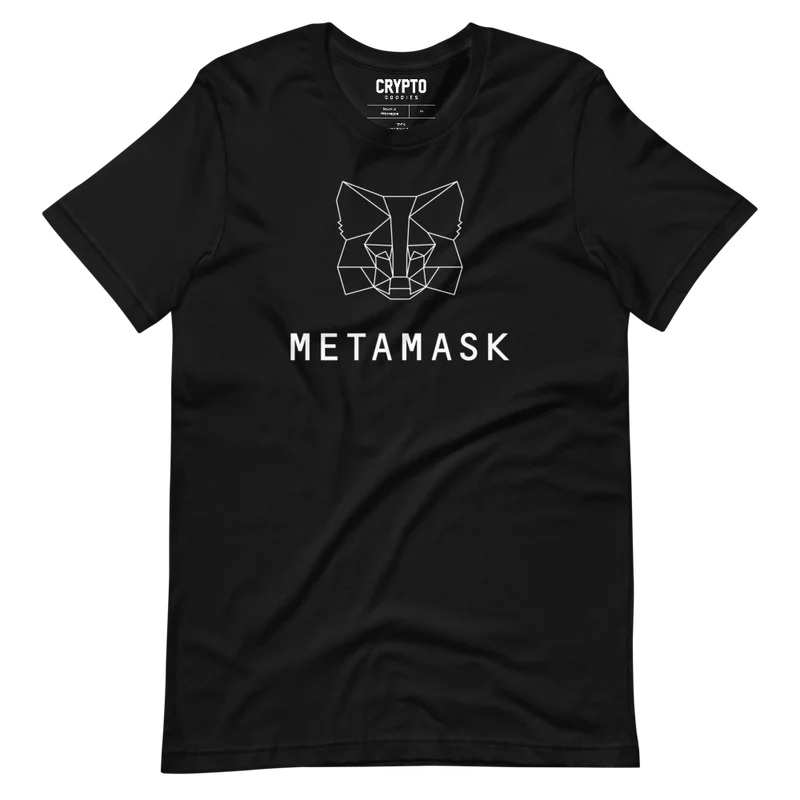MetaMask Fox White Outline T-shirt