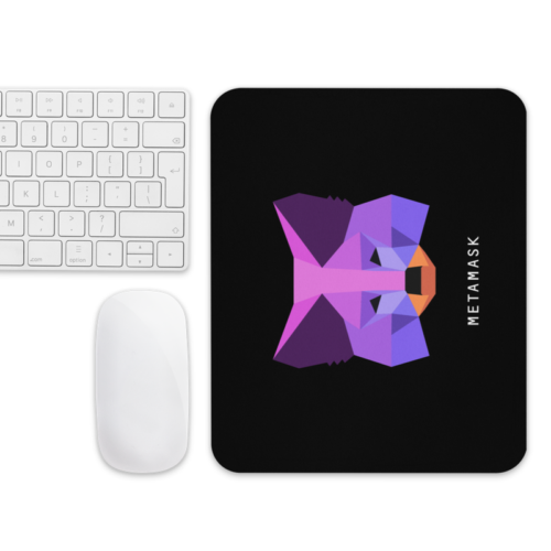 MetaMask Purple Fox Mouse Pad