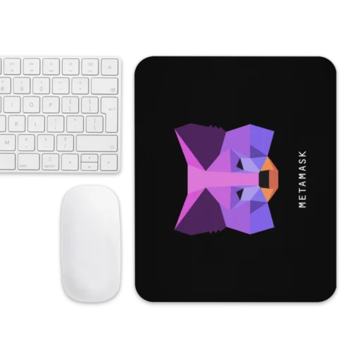 MetaMask Purple Fox Mouse Pad