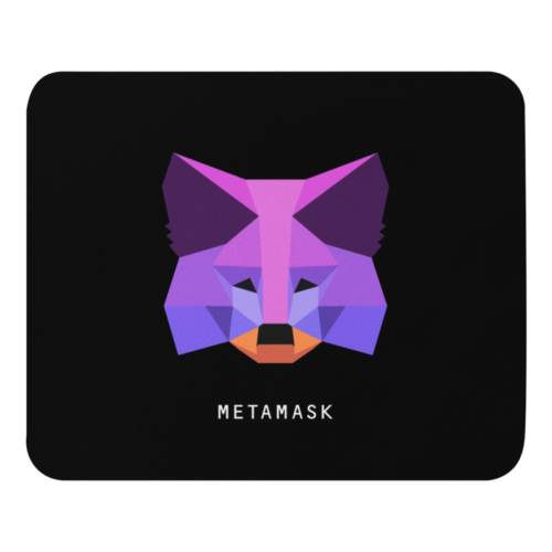 MetaMask Purple Fox Mouse Pad