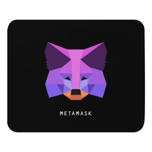 MetaMask Purple Fox Mouse Pad
