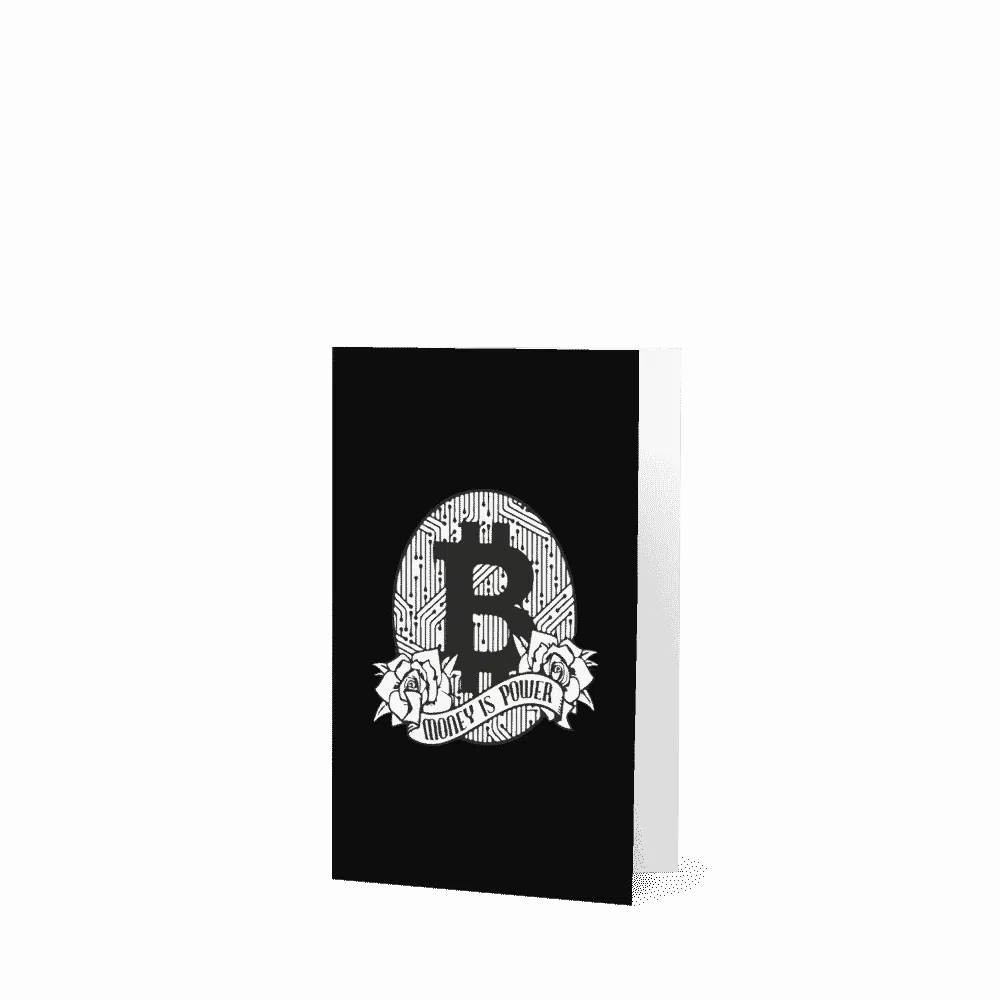 Money is Power Greeting Card