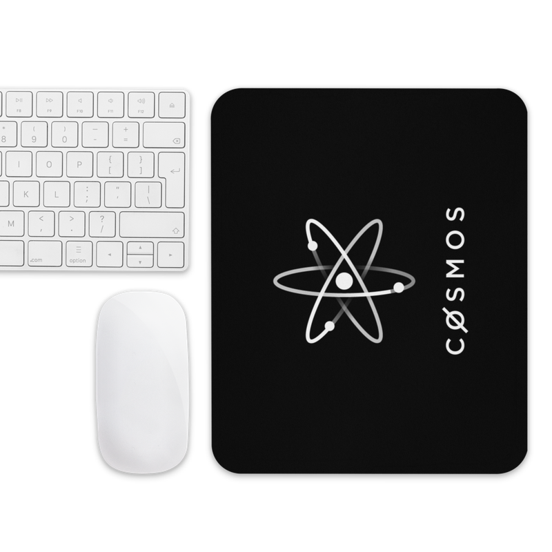mouse pad white front 6231e78f997f1 - COSMOS x ATOM Mouse Pad