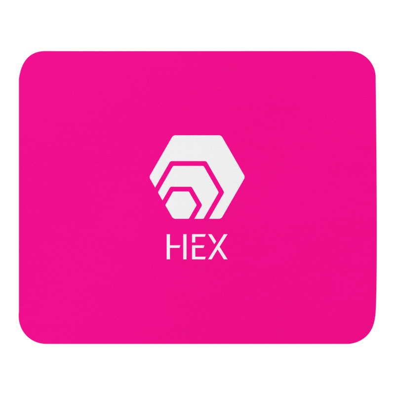 HEX Deep Pink Mouse Pad